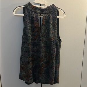 DREW Multicolor Keyhole Top